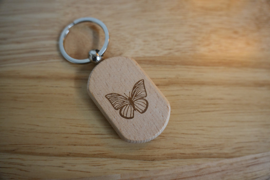 Wooden Keychain