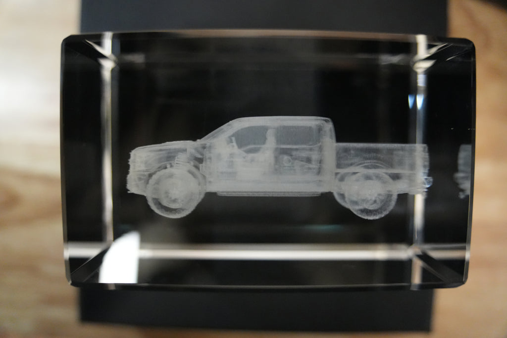 3D Crystal F150 Raptor