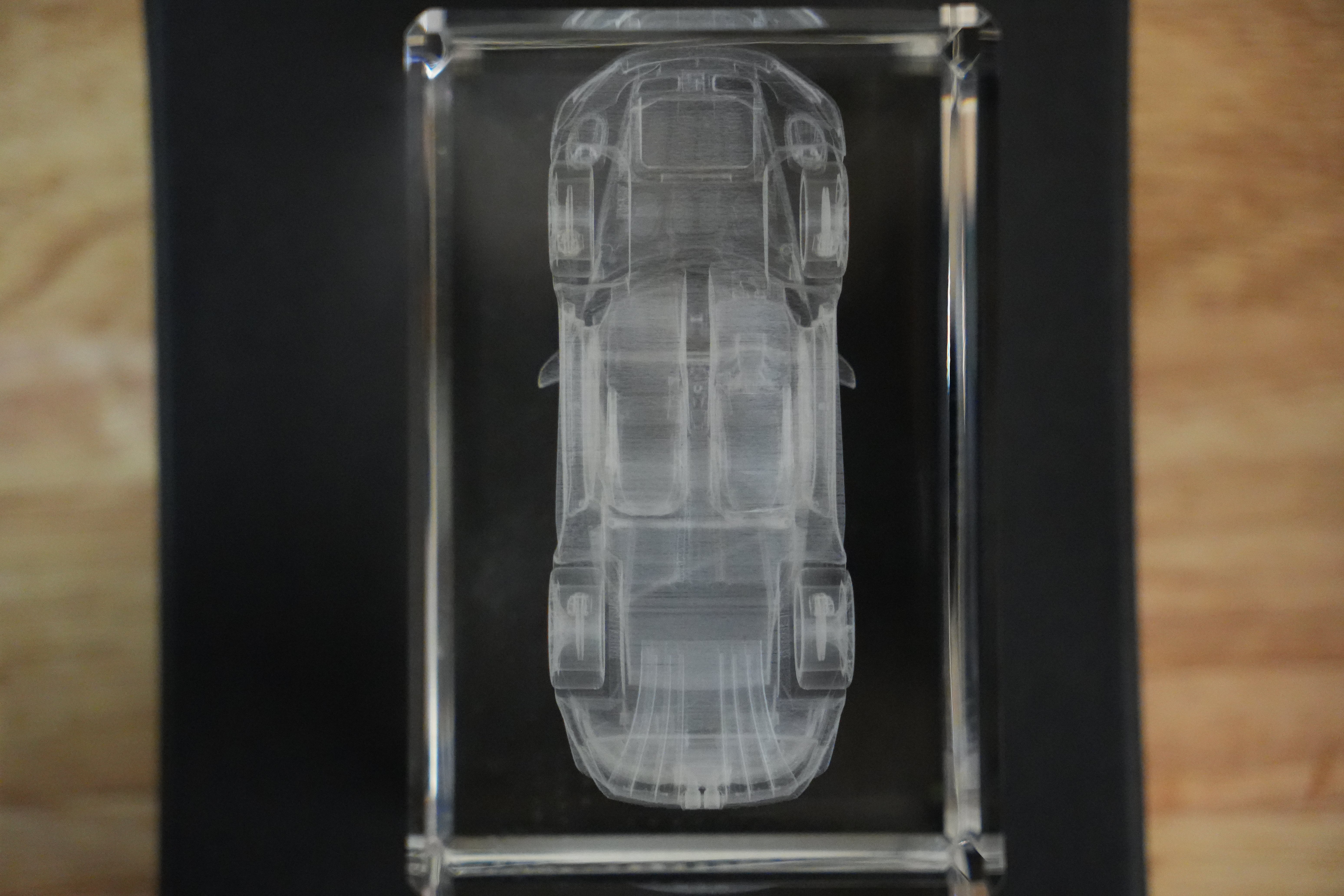 3D Crystal 911 GT3 | Laser-Engraved Car Gift – ALHC Custom Engraving