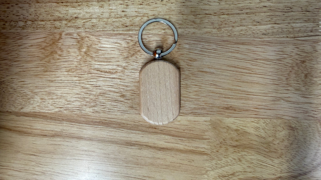 Wooden Keychain