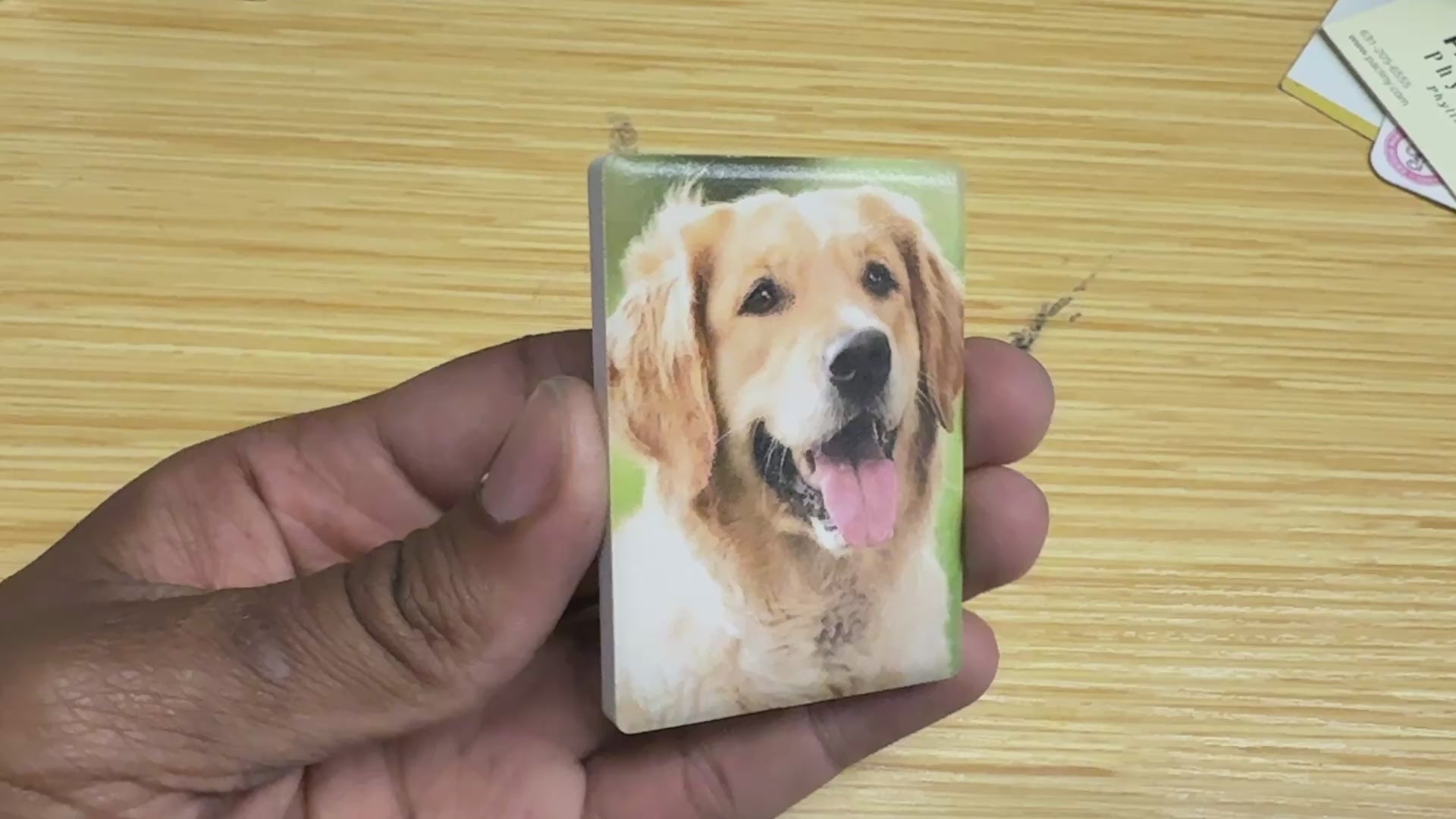 Custom Photo Magnet — Your Memories, UV Printed