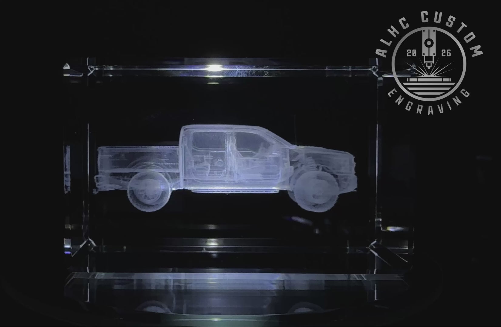 3D Crystal F150 Raptor